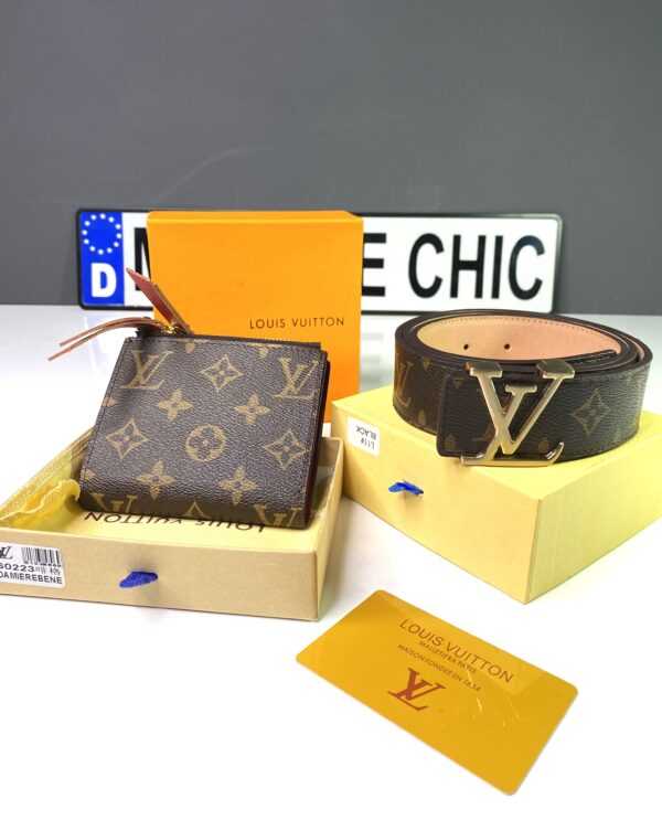 Pack Louis Vuitton Monogramme Cuir imprimé LV Femme