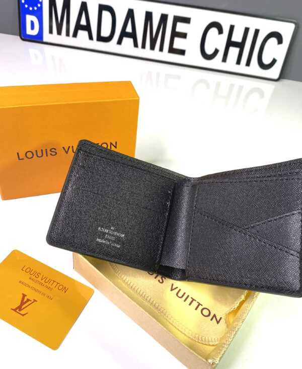 Porte Monnaie LV en Cuir Damier - Image 3