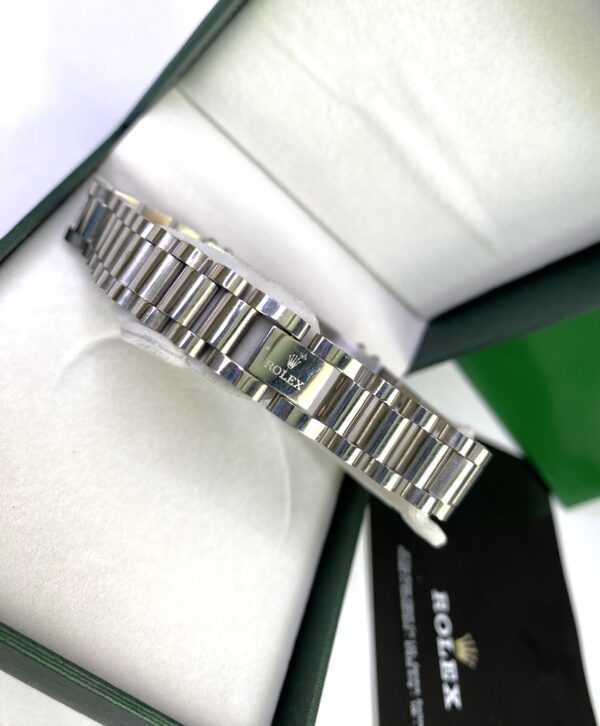 Bracelet Rolex Argenté Homme - Image 3