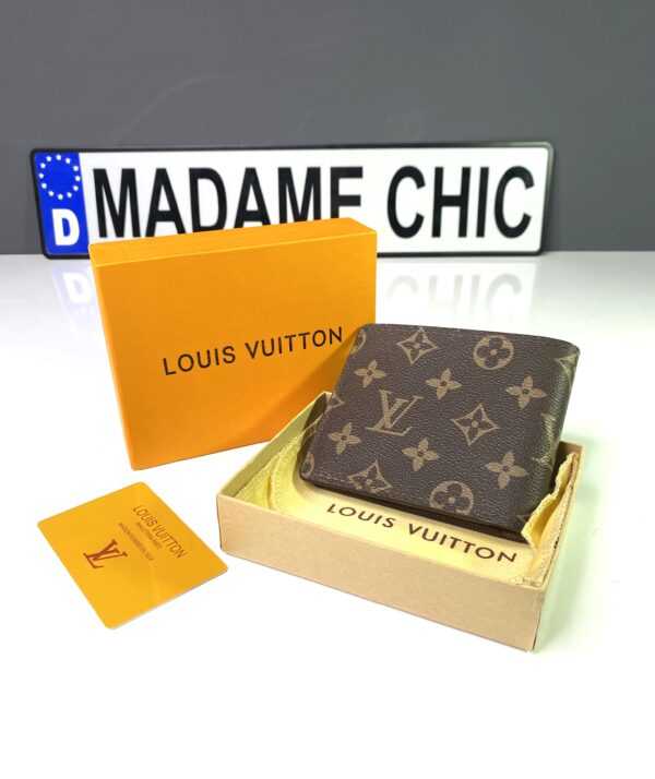 Porte Monnaie LV en Cuir Monogramme