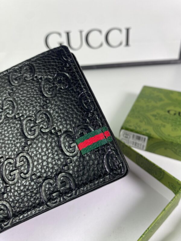 Porte monnaie Gucci 100% cuir - Image 4