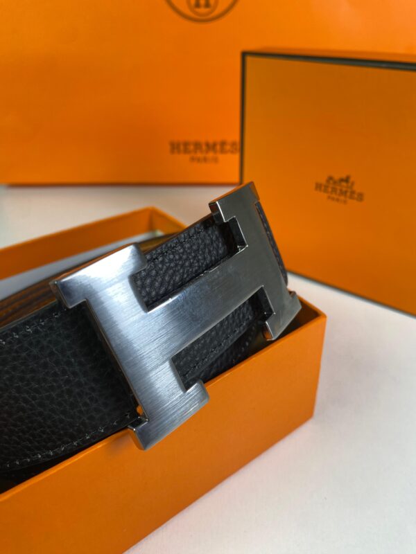 Ceinture Hermes 100% cuir - Image 2