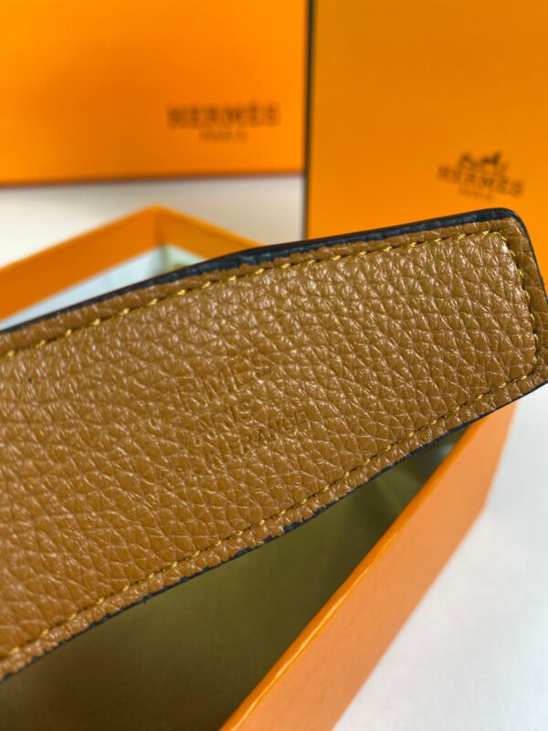 Ceinture Hermes 100% cuir - Image 3