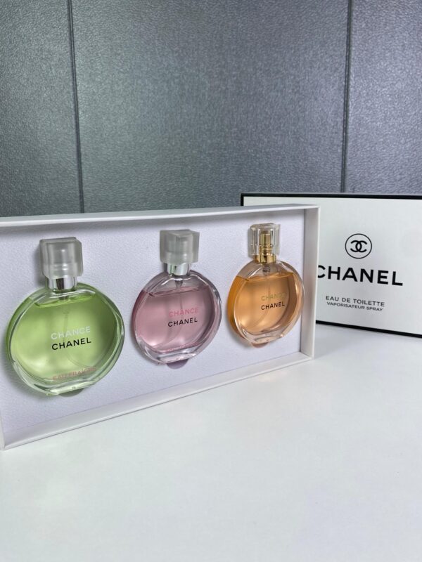 Coffret CHANEL chance se compose 3 minuature testeur - Image 3