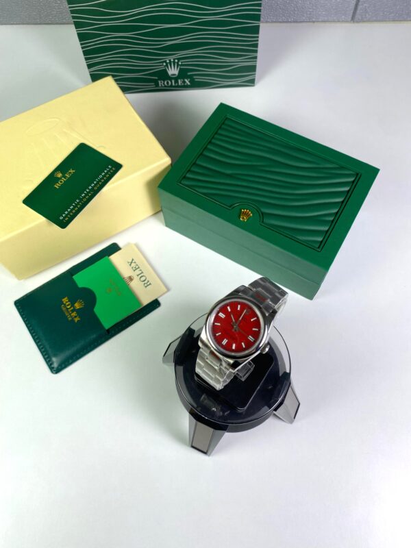 Rolex Oyster superlative fond rouge cadrant 36 mm - Image 2